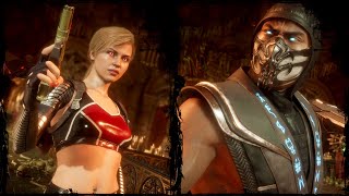 Cassie Cage v Scorpion - Dialogues - Mortal Kombat 11 Ultimate