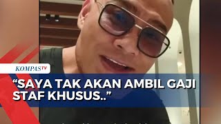 Dilantik Jadi Stafsus, Deddy Corbuzier: Saya Tak Akan Ambil Gaji