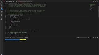 Binary Insertion Sort Demo