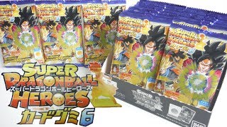 食玩オリジナル!! スーパードラゴンボールヒーローズ カードグミ６ 『1BOX 開封』 SUPER DRAGONBALL HEROES Card Gummy6 SDBH candy toys