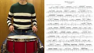 C.Wilcoxon solo 132 スネアルーディメンツ