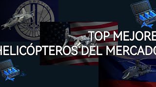 TOP MEJORES HELICOPTEROS DEL MERCADO #captmw #modernwarships #juegosdebarcos