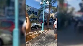 תיעוד הרצח ליד קניון הזהב: יריות לאור יום - באחד המקומות ההומים במרכז