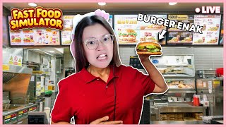 #3 SIAPA YANG MAU MAKAN BURGER BUATANKU ?!! [FAST FOOD SIMULATOR INDONESIA]