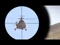 SNIPER vs Helicopter - .50 caliber M107 Barret vs Russian Helicopters | Sniping in Sahara | ARMA 3