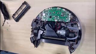 How to disassemble the cover and fan from OKP Robot Vacuum-----K7\u0026K8