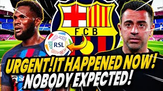 😮| URGENT! JUST BEEN CONFIRMED! NOBODY EXPECTED THIS ONE! RUN HERE! | BARCELONA NEWS TODAY!