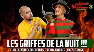 Les Griffes De La Nuit ! Elite Creature Collectibles Freddy Krueger Nightmare On Elmstreet LSB !