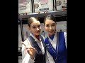 cabin crew from china southern airlines 南方航空的空乘 空姐 乘务员 flightattendant cabincrew 空姐 客室乗務員 空服員