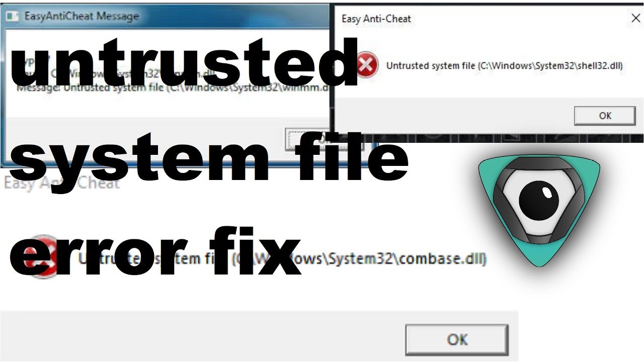 HOW TO FIX APEX LEGENDS Easy Anti-cheat Untrusted System File Errors ...