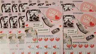 HUGE WINNER PROFIT SESSION! CALL ME $75 OF PA LOTTERY VALENTINE'S $5 SCRATCH OFF TICKETS #scratch