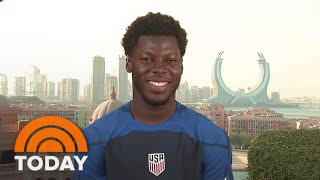 Yunus Musah Celebrates US Win And Birthday Live On TODAY!