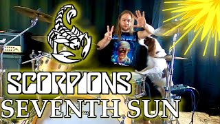 Scorpions- Seventh Sun drum cover