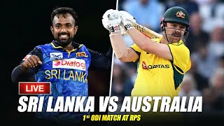 🔴 LIVE | 1st ODI | Sri Lanka Vs Australia