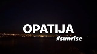 Opatija sunrise timelapse