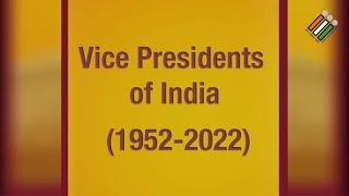 Take A Glimpse Of Former Hon’ble Vice Presidents of India | Election Commission Of India