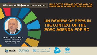 UN review of PPPs in the context of the 2030 Agenda for SD