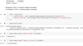 Categorical Variable imputation with Feature-engine