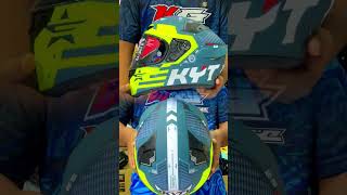 KYT FULL FACE HELMET TT COURSE FUSELAGE MATTE YELLOW🔥✅FREE BAG HELMET x 1 ✅FREE STICKER x 1