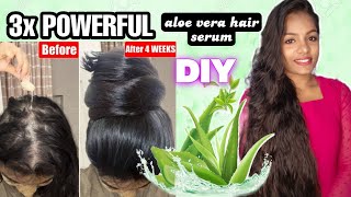 முடி இல்லாத இடத்தில் புதிய முடி வளர தினமும் இதை use பண்ணுங்க ✅ Aloe vera magic for hair✨