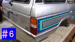 【#6】FJ60 scale Body ランクル60丸目 スケールボディ