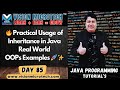 🔥 Practical Usage of Inheritance in Java | Real World OOPs Examples 🚀 ✨