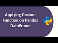 Applying Custom Function on Python Pandas DataFrame Columns using Lambda expressions