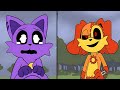 Catnap x Dogday Hidden Feelings | Poppy Playtime Chapter 3 Comic Dub