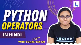 Operators In Python | Python Operators Tutorial | Python Tutorial #14 | By LearnAt