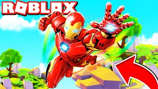 PLAYING AS IRONMAN IN ROBLOX GLADIATOR SIMULATOR!