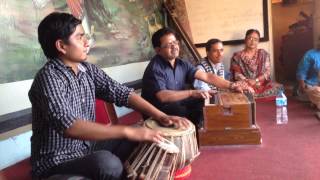 Bhajans at Sree Kirateswor Mahadev Temple --Nepal