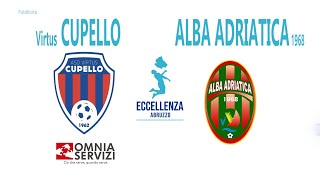 Eccellenza: Virtus Cupello - Alba Adriatica 2-1