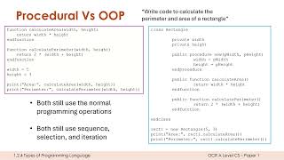 Programming Paradigms: OOP vs Procedural