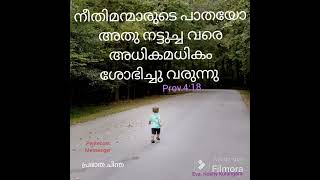 ഈ വെളിച്ചം നട്ടുച്ച വരെ കൂടി കൂടി വരുന്നു. Ev. Koshy Kulangara