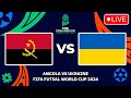 ANGOLA VS UKRAINE FIFA FUTSAL WORLD CUP 2024 Preview, Predictions & Head to head