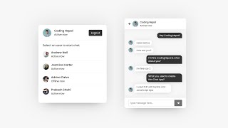Chat Application using PHP with MySQL & JavaScript Ajax