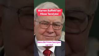 Warren Buffett küçük yatırımcılar için hisse Tavsiyesi veriyor! #borsa #yatırım