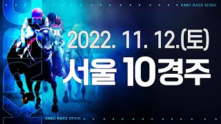 (서울) 22.11.12 10R 제대로 먹힌 이혁기수의 선행~ 선행가야 잘 뛰는 코브라볼 이제 1등급으로 고!