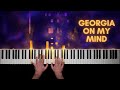 Ray Charles - Georgia On My Mind | Piano Cover + Sheet Music