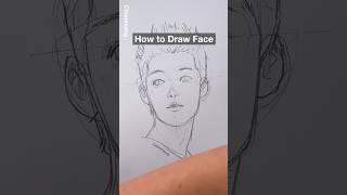 How to draw face  #drawing #sketch #art