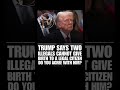 Trump Sparks Huge Debate Over Birthright Citizenship 🇺🇸