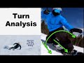 Snowboard Turn Analysis by Professional Skier: Tom Gellie