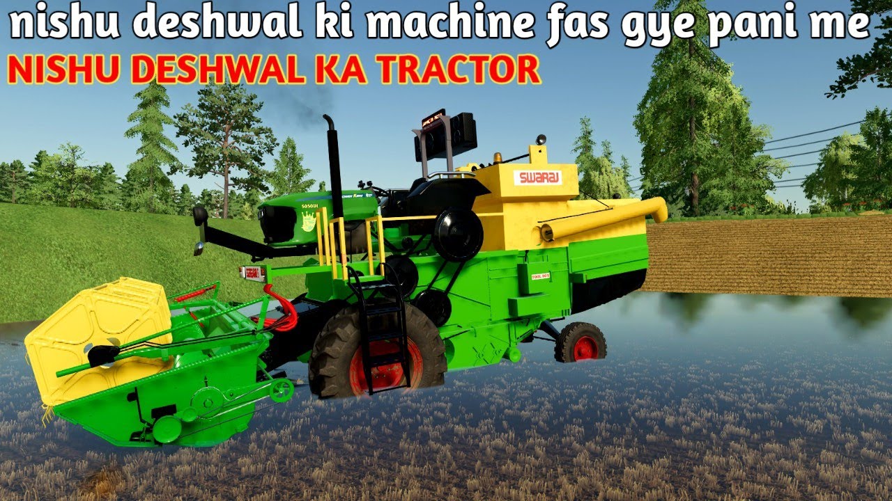 Farming Simulator 22 Indian Mod Challenge Hindi Nishu Deshwal Tractor ...