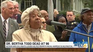 Wilmington icon Dr. Bertha Todd dies