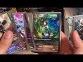 opening my shadowverse evolve advent of genesis booster box english