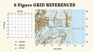 How to Read a 6 Figure Grid Reference