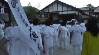 大竹祭り　2015　初老神輿　神社到着