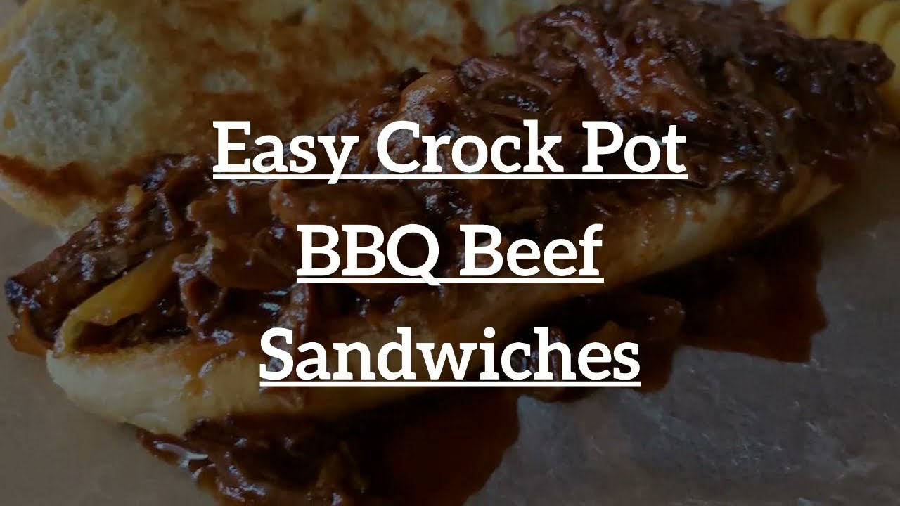 Crock Pot BBQ Beef Sandwiches (Easy Recipe) – Instant Pot Teacher