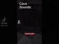 minecraft cave sounds are scary