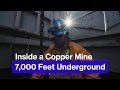 Inside the Resolution Copper Mine, 1.3 Miles Underground